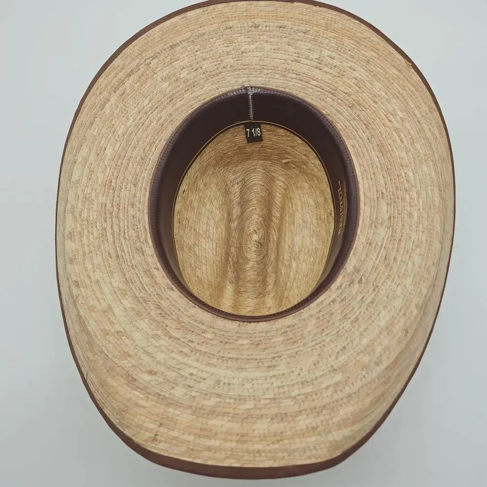 Resistol Genuine Mexican Palm Cowboy Hat Men’s Size 7‎ 1/8